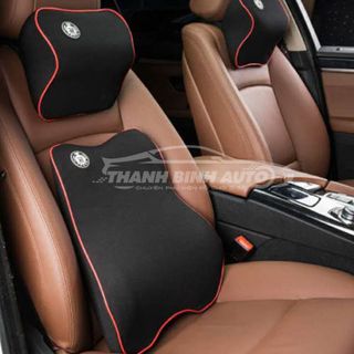 Combo 2 Gối Tựa Lưng Đầu - Chất Liệu Cao Su Non Cao Cấp Mềm Mại