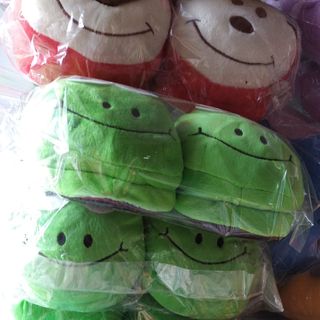 Dép bông mang trong nhà 26cm free size người lớn