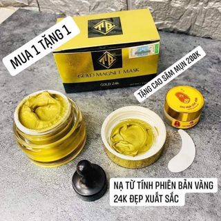 BÁN SỈ MẶT NẠ NAM CHÂM VÀNG 24K 100%