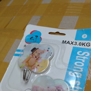 Combo 2 móc treo tường móc dán tường sẵn keo 8k 2 cái