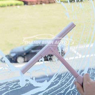 Cây Rửa Xe Silicon - Cây Gạt Nước Xe Oto Slicon - Có Tay Cầm