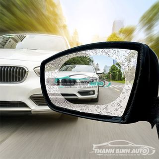 Bộ 2 Miếng Dán Chống Bám Nước Gương Chiếu Hậu Ô Tô