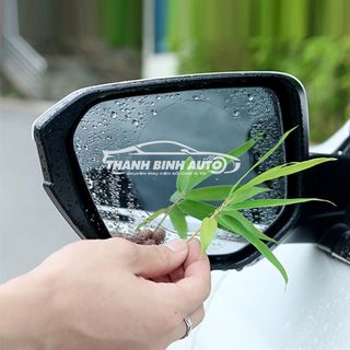 Bộ 2 Miếng Dán Chống Bám Nước Gương Chiếu Hậu Ô Tô