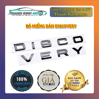Bộ Miếng Dán Discovery - Decan 3D Cao Cấp