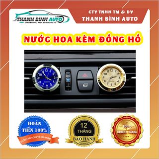 Nước Hoa Đồng Hồ Cài Cửa Gió Điều Hòa Ô Tô giá sỉ