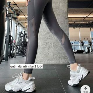 QUẦN LEGGING NỮ 2 LƯỚI