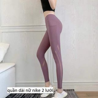 QUẦN LEGGING NỮ 2 LƯỚI