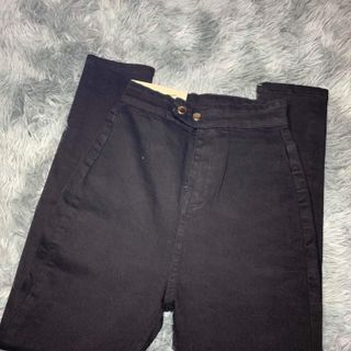 Quần jeans nữ lưng cao chuyên bỏ