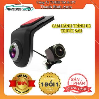 Camera Hành Trình U5 Trước Sau - Tích Hợp DVD Android