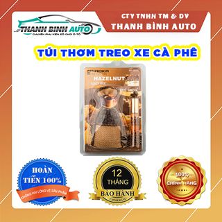 Túi Thơm Cà Phê Treo Xe Ô Tô Tặng Kèm Tinh Dầu