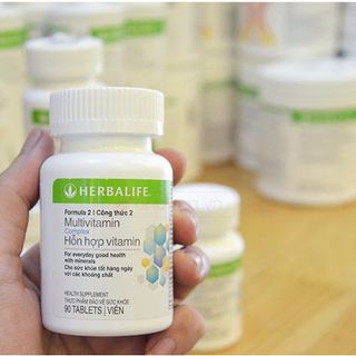 HERBALIFE HỖN HỢP VITAMIN CÔNG THỨC - Multivitamin Formula 2 - Cho Sức Khỏe Tốt Hàng Ngày Với Các Vitamin Và Khoáng Chất