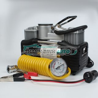 Bơm 2 Xi Lanh 12V - Bơm Lốp Ô Tô Công Suất Lớn