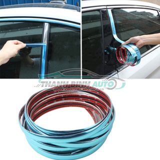 Nẹp Trang Trí Chỉ Mạ Crom Cuộn 15m Dày 18mm - Nẹp Viền Chỉ Mạ Crom Cuộn 15m Bền, Đẹp