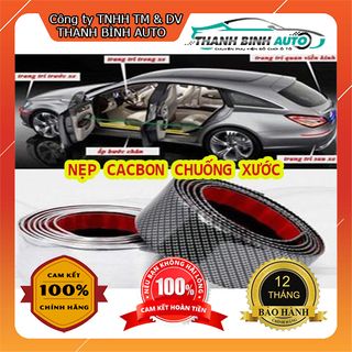 Nẹp Cacbon 7m Chống Xước Chống Va Đập - Nẹp Cacbon Dán Bậc Cửa Loại Cao Cấp