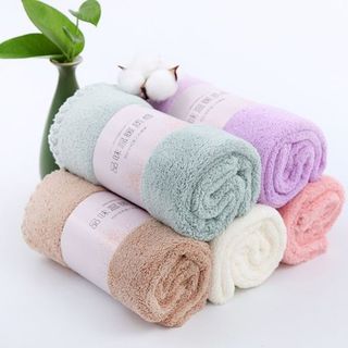 Khăn tắm, khăn mặt lông cừu xuất Hàn siêu mềm mịn, siêu thấm nước