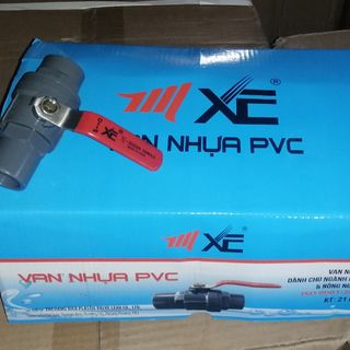 VAN KHÓA NƯỚC NHỰA BI XI - TAY INOX (XE - 21)