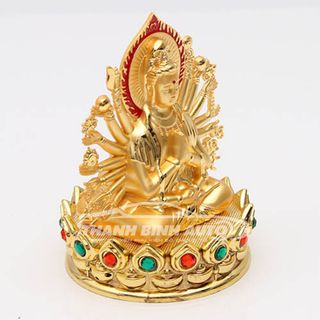 Tượng Quan Thế Âm Bồ Tát - Trang Trí Xe Ô Tô, Bàn Làm Việc