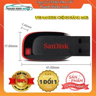 USB Sandisk Dung Lượng 16GB -