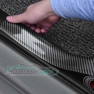 Nẹp Cacbon 5m Chống Xước Chống Va Đập - Nẹp Cacbon Dán Bậc Cửa Loại Cao Cấp
