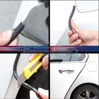 Nẹp Chữ U Cuộn 10m Chống Ồn Chống Xước - Hàng Công Ty Có Bảo Hành