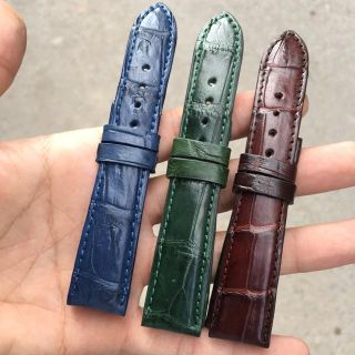 Sỉ - lẻ dây đồng hồ da cá sấu