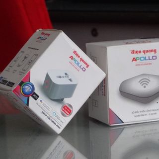 Phích cắm thông minh Điện Quang Apollo ĐQ SP1.1 01 Wifi ( Kiểu 1 lỗ, sử dụng wifi )