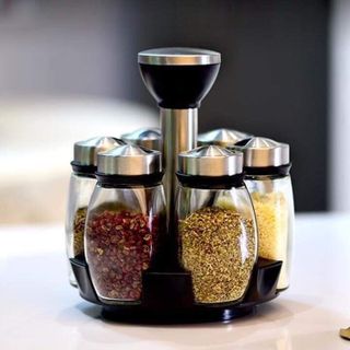 BỘ 6 LỌ ĐỰNG GIA VỊ THỦY TINH giá sỉ