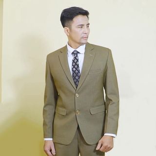 Áo vest trung niên màu xám rêu