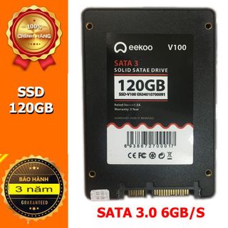 Ổ CỨNG SSD 120GB EEKOO VỈ ĐEN (Cái)