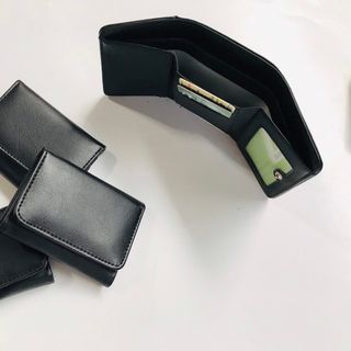 Ví nữ cầm tay - đen trơn