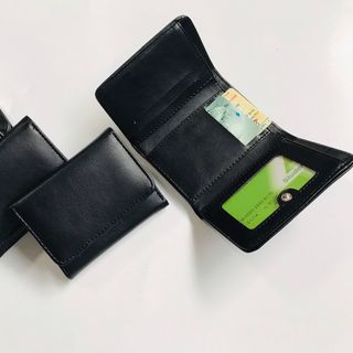 Ví nữ cầm tay - đen trơn