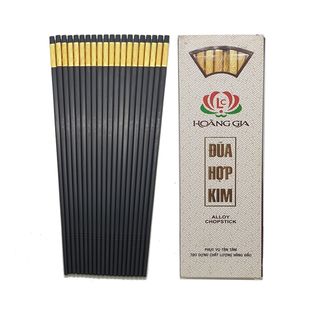 hộp 10 đôi đũa hợp kim
