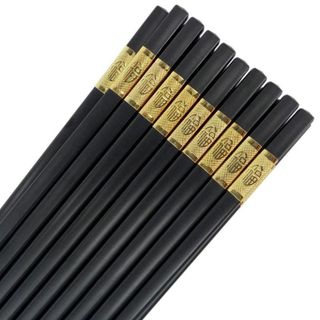 hộp 10 đôi đũa hợp kim