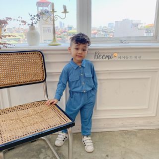 BỘ COTTON JEAN THIẾT KẾ BÉ TRAI