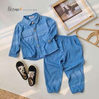 BỘ COTTON JEAN THIẾT KẾ BÉ TRAI