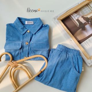 BỘ COTTON JEAN THIẾT KẾ BÉ TRAI