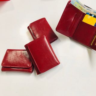 Ví nữ cầm tay - đỏ đô