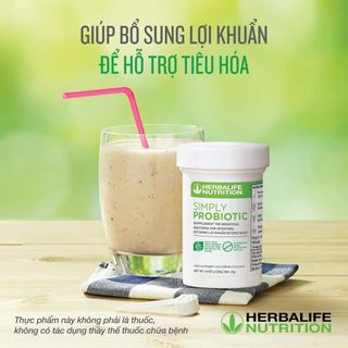 HERBALIFE MEN VI SINH BỔ SUNG LỢI KHUẨN - Simply Probiotic - Tăng Cường 1 Tỷ Lợi Khuẩn - Hỗ Trợ Hệ Tiêu Hóa Khỏe Mạnh