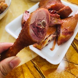 Gà xông khói