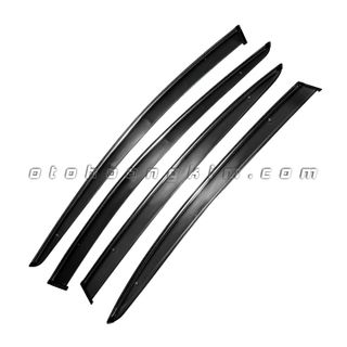 Vè che mưa Peugeot 408 [2015-2020] viền inox - 6647