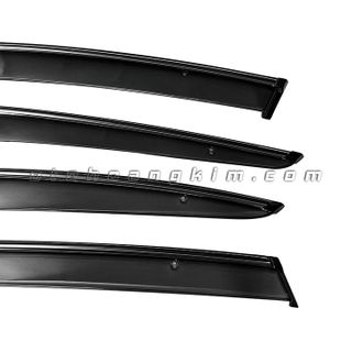 Vè che mưa Peugeot 408 [2015-2020] viền inox - 6647