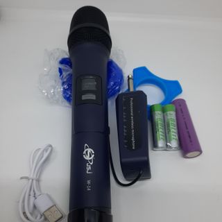 Micro Karaoke W14 Không Dây Tần Số UHF JSJ Cao Cấp