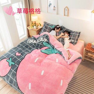 Set Chăn Ga Gối Nỉ Nhung