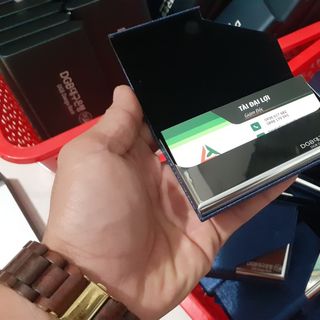 Hộp Đựng Namecard khắc logo Doanh nghiệp