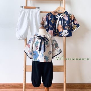 SET BỘ KIMONO BÉ GÁI THIẾT KẾ