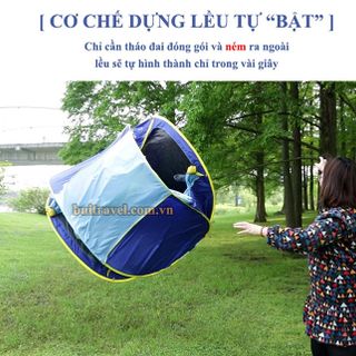 Lều dã ngoại tự bật dành cho 2-3 người Gazelle Outdoor GL1213