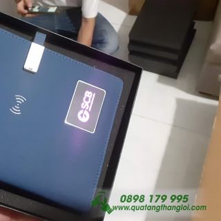 Sổ Tay Đa Năng 4in1 in khắc logo Doanh nghiệp