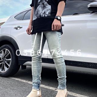 Quần Jean Nam Cao Cấp Có Zipper