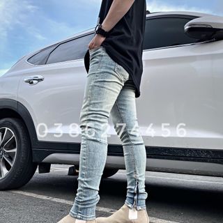 Quần Jean Nam Cao Cấp Có Zipper