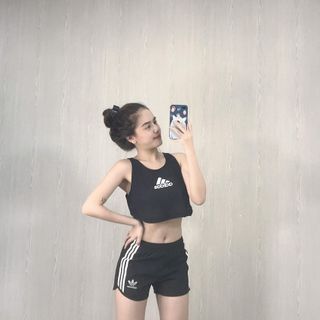Quần đùi si 2 lớp nữ